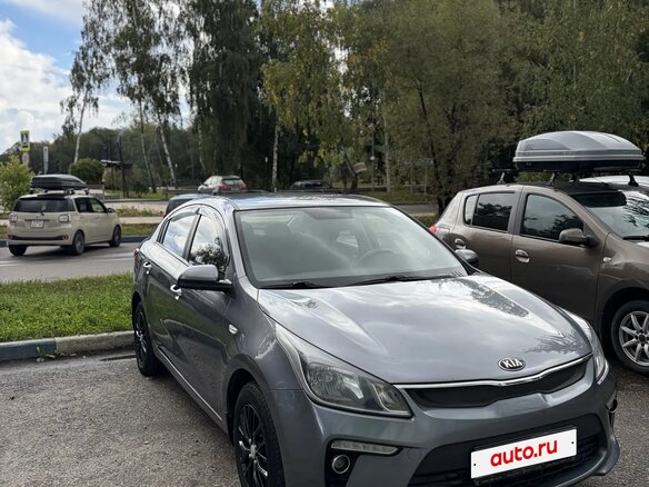 2017 Kia Rio IV, серый, 1450000 рублей - вид 1
