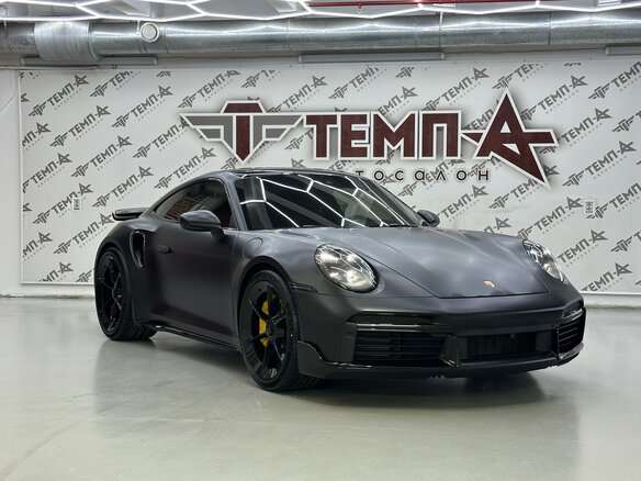 2021 Porsche 911 Turbo VIII (992), чёрный, 19500000 рублей - вид 10