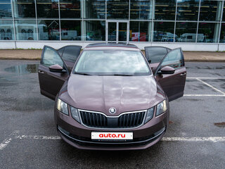 2019 Skoda Octavia III (A7) Рестайлинг, коричневый, 1500000 рублей, вид 3