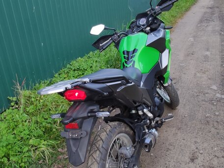 2017 Kawasaki Versys-X 300, зелёный, 510000 рублей, вид 3