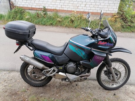 1995 Yamaha XTZ750 Super Tenere, зелёный, 350000 рублей, вид 2