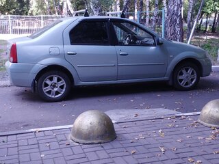 2007 Renault Logan I, зелёный, 290000 рублей, вид 2