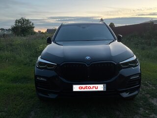 2019 BMW X5 30d IV (G05/G18), чёрный, 6206000 рублей, вид 2