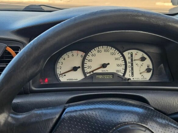 2001 Toyota Allex I, белый, 610000 рублей - вид 5