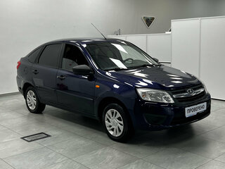2016 Lada (ВАЗ) Granta I, синий, 450000 рублей, вид 2
