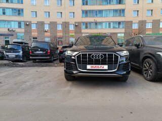 2020 Audi Q7 55 TFSI II (4M) Рестайлинг, чёрный, 4200000 рублей, вид 2