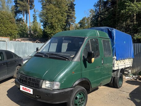 2000 ГАЗ ГАЗель (33023/330273) Фермер, зелёный, 300000 рублей, вид 1