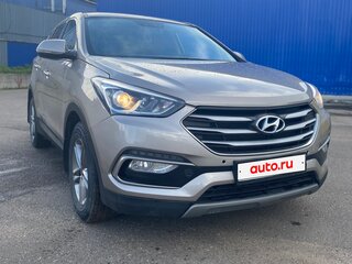 2017 Hyundai Santa Fe III Рестайлинг, бежевый, 1900000 рублей, вид 3