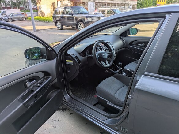 2010 Kia Ceed I Рестайлинг, серый, 550000 рублей - вид 7
