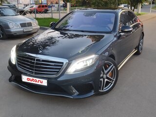 2015 Mercedes-Benz S-Класс AMG 63 AMG Long III (W222, C217), чёрный, 5900000 рублей, вид 2