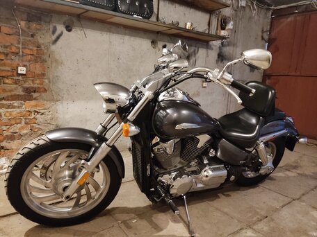 2006 Honda VTX 1300, серый, 650000 рублей, вид 1