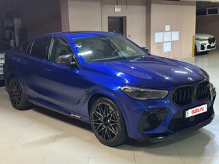 2021 BMW X6 M Competition III (F96), синий, 11500000 рублей, вид 3