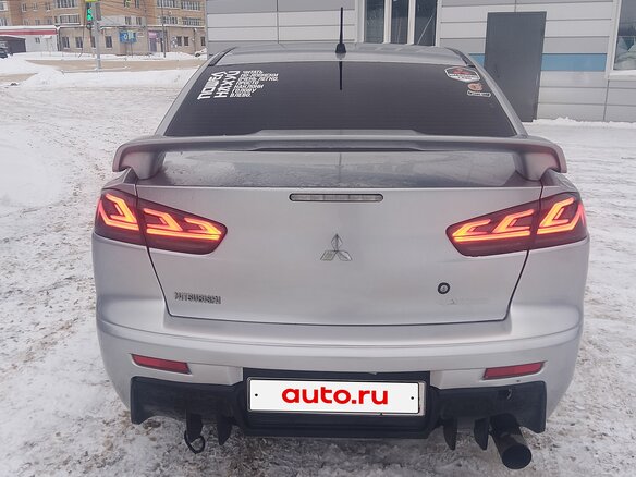 2008 Mitsubishi Lancer X, серебристый, 550000 рублей - вид 4