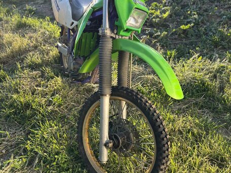 1993 Kawasaki KLX 250, зелёный, 200000 рублей, вид 1