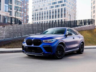 2021 BMW X6 M Competition III (F96), синий, 11800000 рублей, вид 1