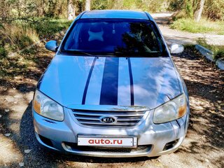 2007 Kia Cerato I Рестайлинг, серый, 700000 рублей, вид 1