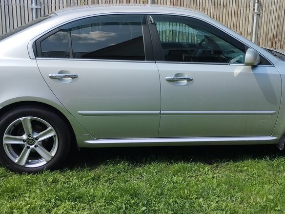 2009 Kia Magentis II Рестайлинг, серебристый, 750000 рублей - вид 7