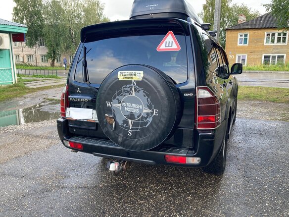 2006 Mitsubishi Pajero III Рестайлинг, чёрный, 1800000 рублей - вид 10