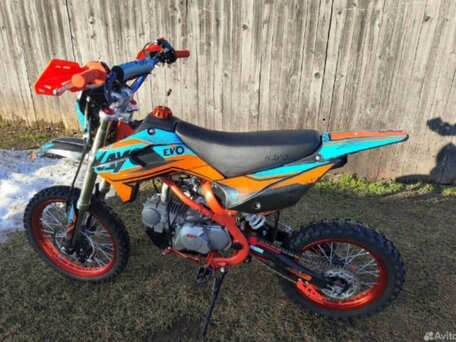 2023 Kayo Evolution YX125EM, оранжевый, 90000 рублей, вид 4