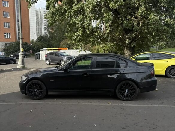 2006 BMW 3 серии 320i V (E90/E91/E92/E93), чёрный, 1100000 рублей - вид 9