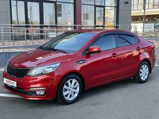 2016 Kia Rio III Рестайлинг, красный, 1650000 рублей, вид 1