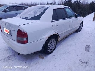 2001 Mazda Familia VIII (BJ), белый, 189000 рублей, вид 3