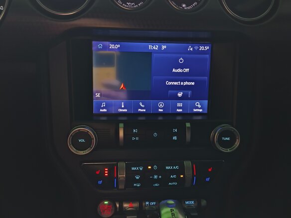 2021 Ford Mustang VI Рестайлинг, красный, 3940000 рублей - вид 6
