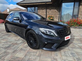 2014 Mercedes-Benz S-Класс 350 CDI BlueTEC VI (W222, C217), чёрный, 3600000 рублей, вид 4