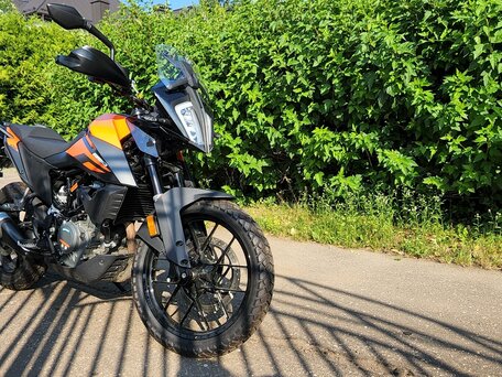 2021 KTM 390 Adventure, чёрный, 750000 рублей, вид 4