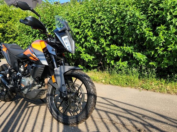 2021 KTM 390 Adventure, чёрный, 750000 рублей - вид 3