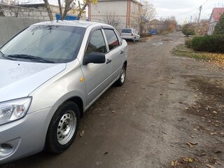 2013 Lada (ВАЗ) Granta I, серебристый, 315000 рублей, вид 3