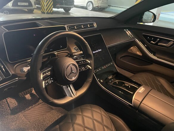 2021 Mercedes-Benz S-Класс 400 d 4MATIC VII (W223), чёрный, 11100000 рублей - вид 6