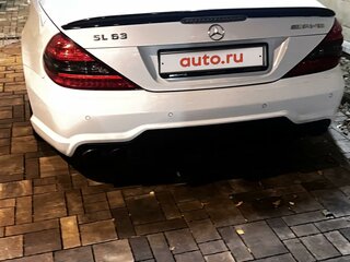 2002 Mercedes-Benz SL-Класс AMG 55 AMG II (R230), чёрный, 3700000 рублей, вид 3