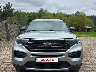 2019 Ford Explorer VI, серебристый, 2920000 рублей, вид 3
