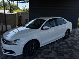 2015 Volkswagen Jetta VI Рестайлинг, белый, 1150000 рублей, вид 1