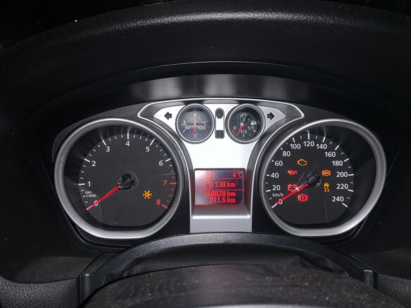 2008 Ford Focus II Рестайлинг, чёрный - вид 8