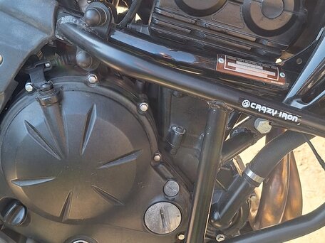 2010 Kawasaki ER-6N, оранжевый, 440000 рублей, вид 2