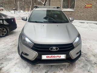 2020 Lada (ВАЗ) Vesta SW Cross I, серый, 1000000 рублей, вид 3