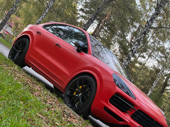 2019 Porsche Cayenne S Coupé III, оранжевый, 9000000 рублей - вид 1