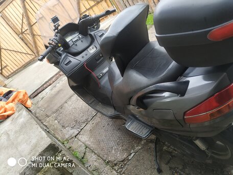 2001 Suzuki Burgman (SkyWave) 650, серый, 260000 рублей, вид 4