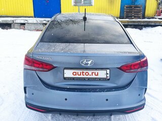 2020 Hyundai Solaris II Рестайлинг, серый, 1300000 рублей, вид 4