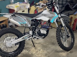 2024 FX moto YX300, серебристый, 95000 рублей, вид 4