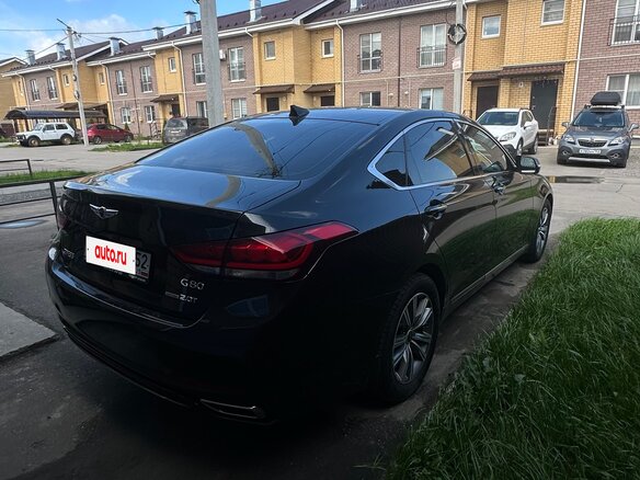 2017 Genesis G80 I, чёрный, 2699000 рублей - вид 6