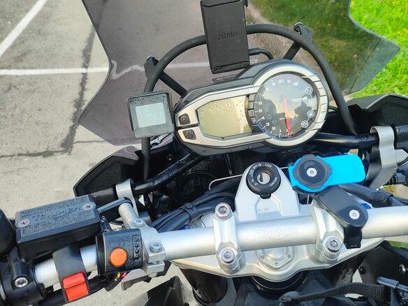 2013 Triumph Tiger Explorer, серый, 850000 рублей - вид 11