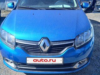 2015 Renault Logan II, синий, 680000 рублей, вид 1