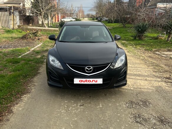 2010 Mazda 6 II (GH) Рестайлинг, чёрный, 1200000 рублей - вид 1