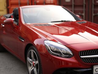 2016 Mercedes-Benz SLC 200 I (R172), красный, 3090000 рублей, вид 3