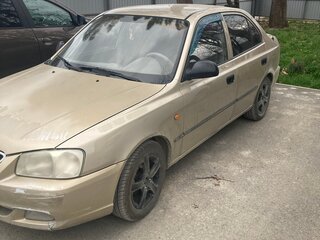 2006 Hyundai Accent ТагАЗ II, золотистый, 280000 рублей, вид 1