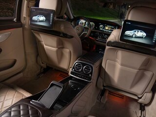 2018 Mercedes-Benz Maybach S-Класс 560 I (X222) Рестайлинг, чёрный, 9999999 рублей, вид 5