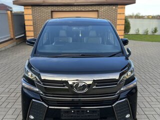 2017 Toyota Vellfire II Рестайлинг, чёрный, 3600000 рублей, вид 2
